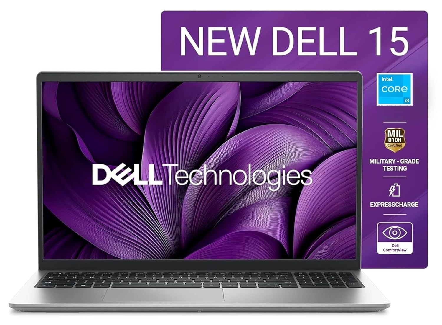 Dell Inspiron 15 3520 Intel Core 3 100U 15.6" 120Hz Laptop (8GB RAM/512GB SSD/Intel UHD Graphics), ODC1525002001RINS1