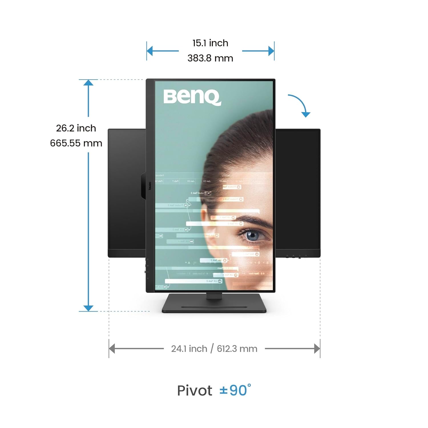 BenQ GW2790T 27-inch Full HD Ergonomic IPS Monitor, GW2790T - Gallery Image