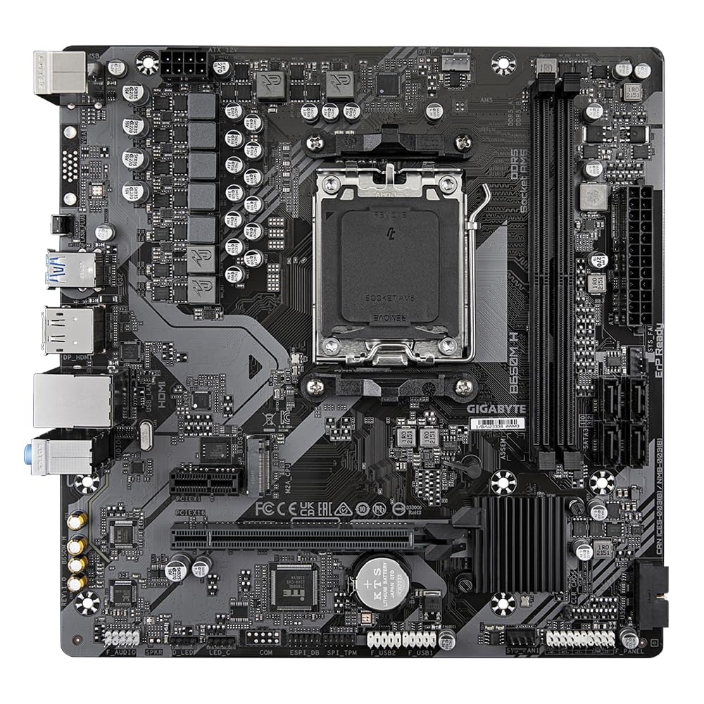 GIGABYTE B650M H Motherboard - Gallery Image